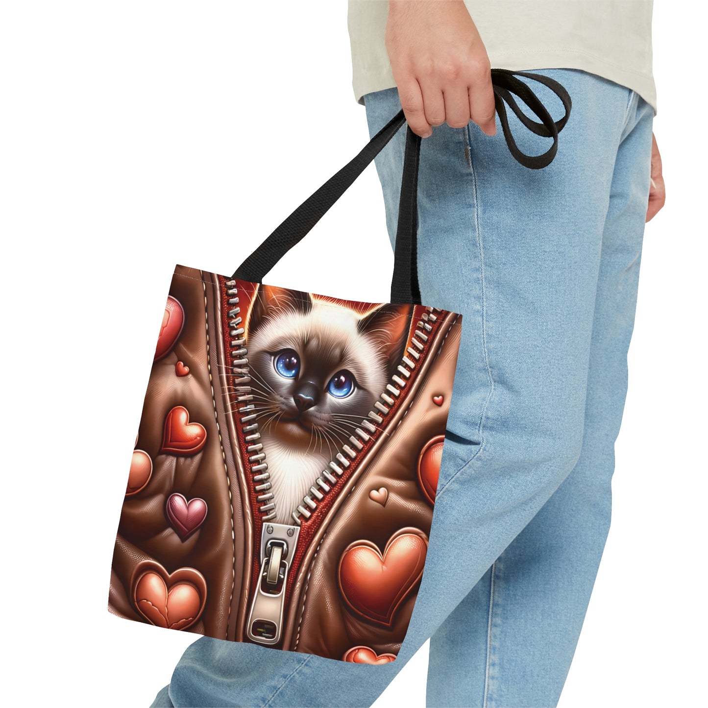 Tote Bag, Cat, Personalised/Non-Personalised Tote bag