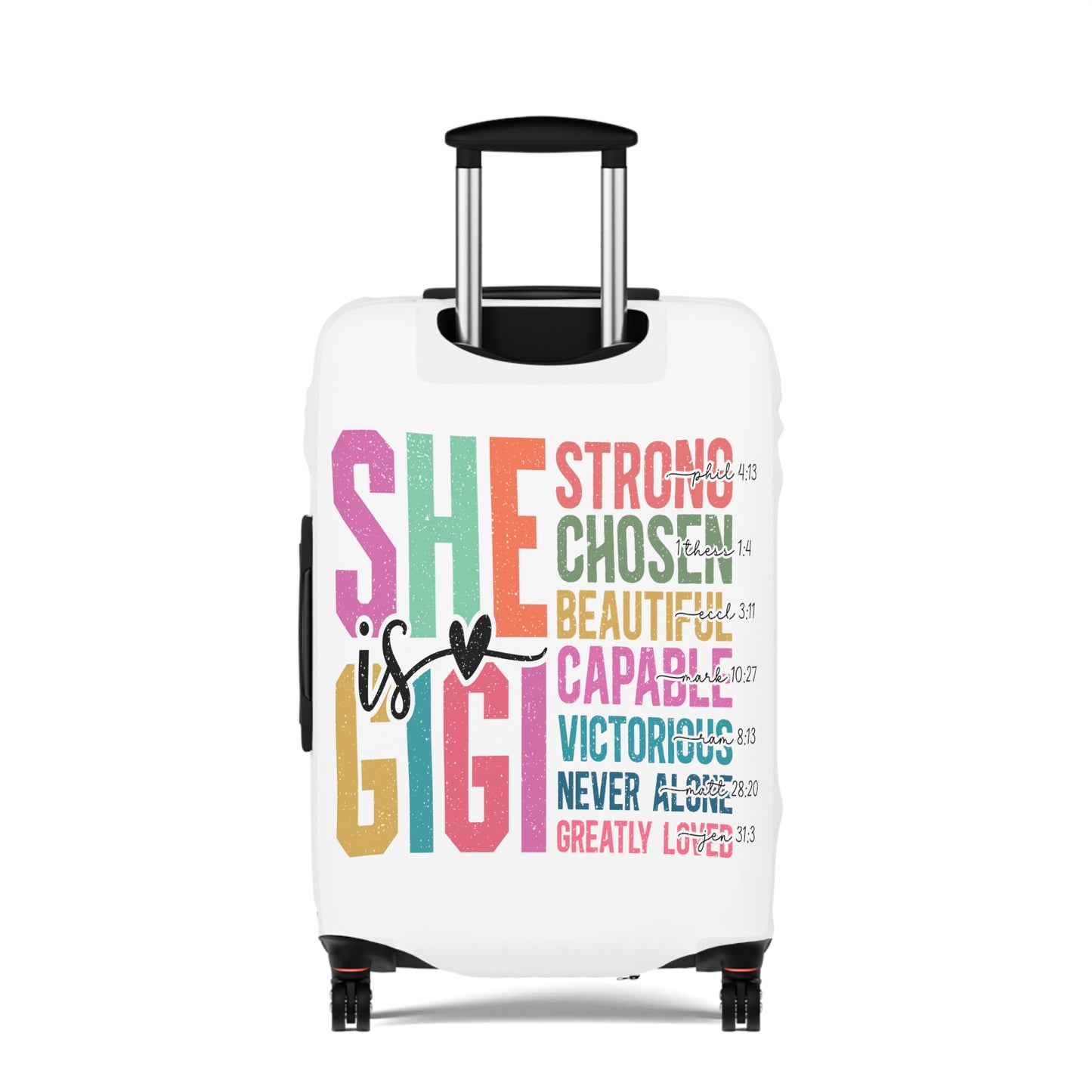 Luggage Cover, She is GiGi, awd-5019