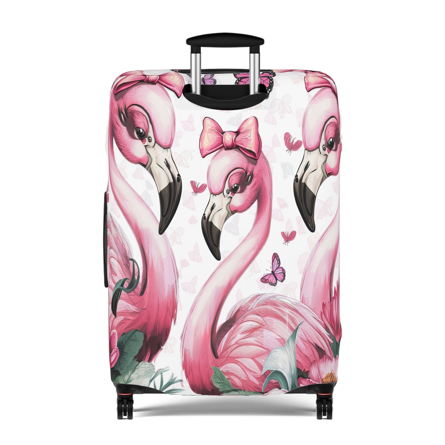 Luggage Cover, Flamingo, awd-3086