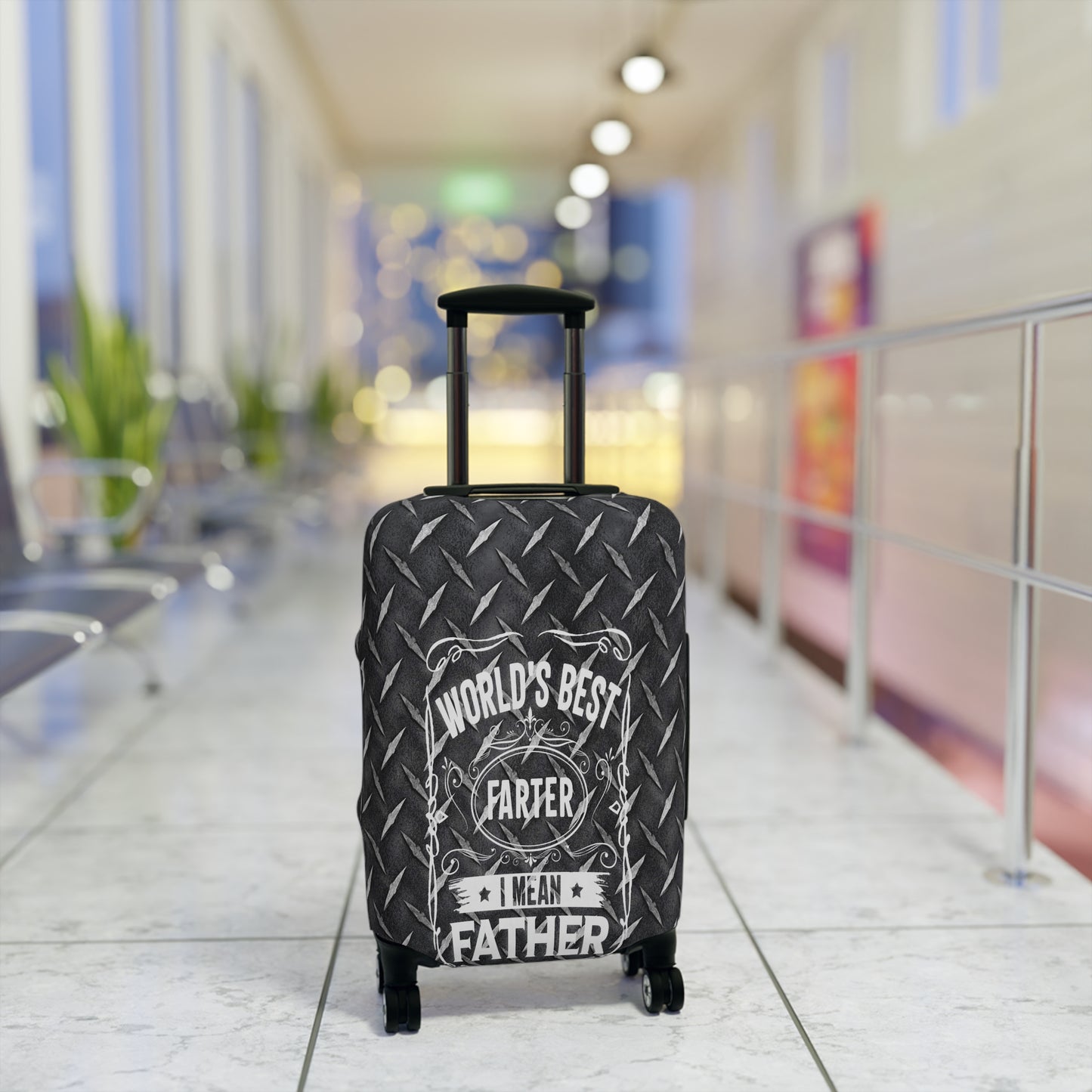 Luggage Cover, World's Best Father, awd-517