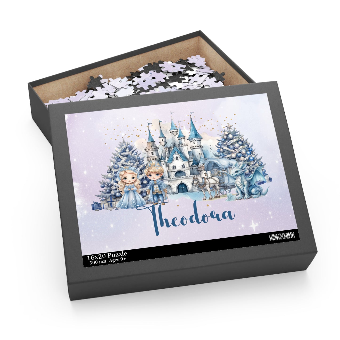 Puzzle, Christmas, Fairy-Tale, Personalised/Non-Personalised, (120, 252, 500-Piece)