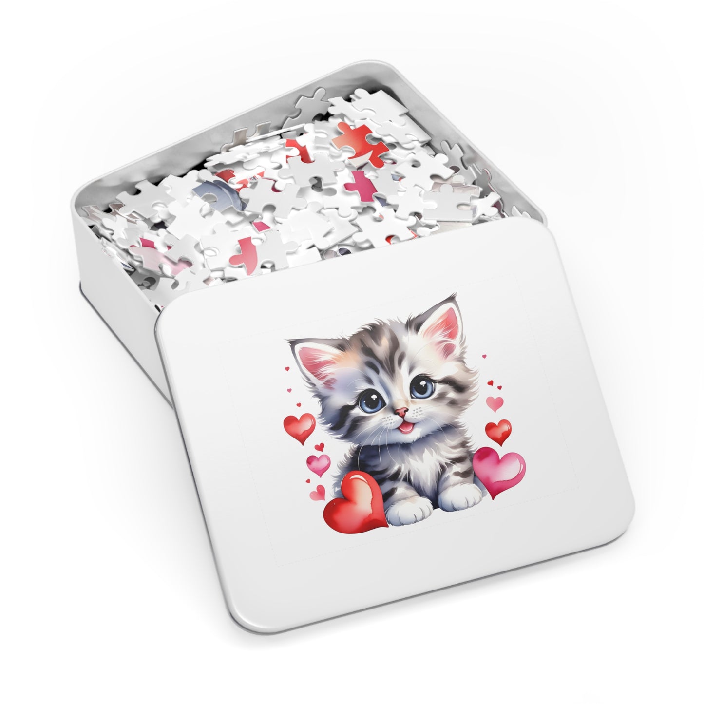 Jigsaw Puzzle, Cat, Personalised/Non-Personalised (30, 110, 252, 500,1000-Piece)