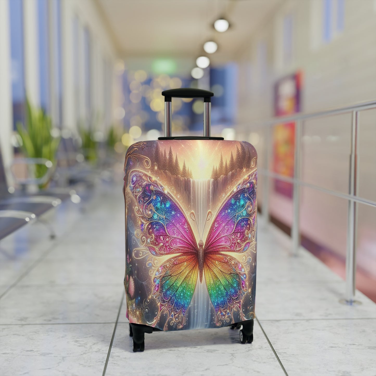 Luggage Cover, Butterfly Dreams, awd-3074