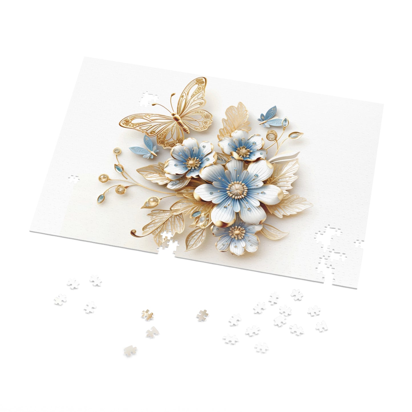 Jigsaw Puzzle, Floral, Personalised/Non-Personalised (30, 110, 252, 500,1000-Piece)