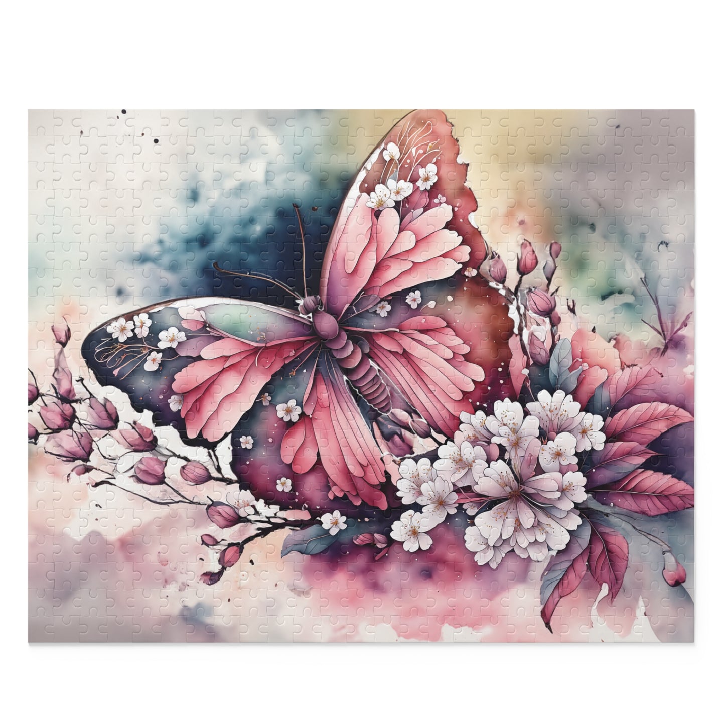 Personalised/Non-Personalised Puzzle, Butterfly Dreams (120, 252, 500-Piece)