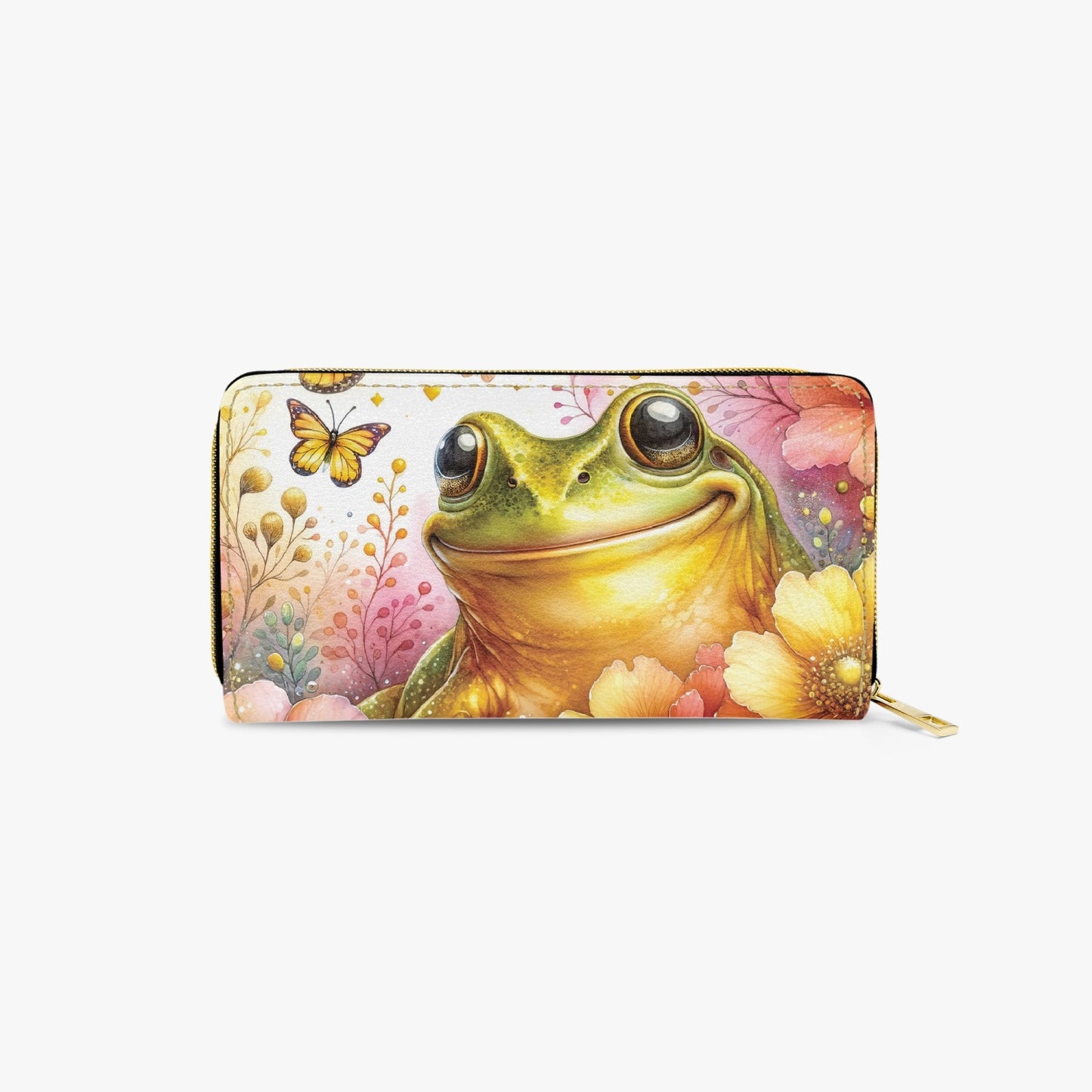 Long Type Zipper Purse - Frog