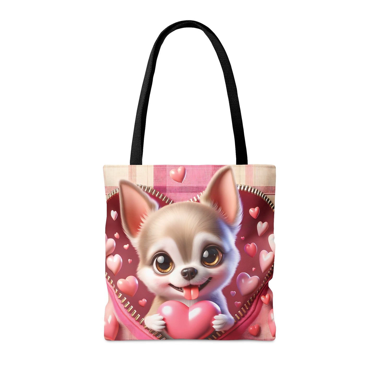 Tote Bag, Cute Dog, Personalised/Non-Personalised Tote bag