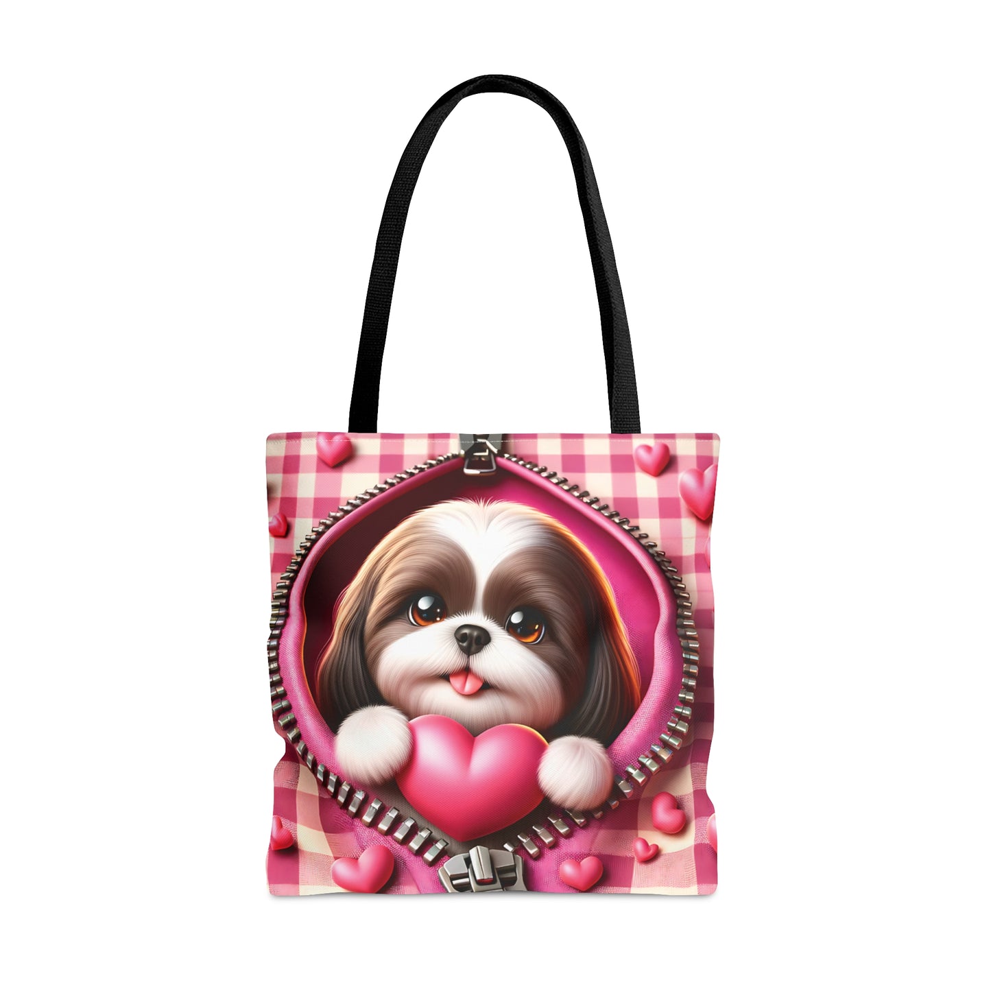 Tote Bag, Cute Dog, Personalised/Non-Personalised Tote bag