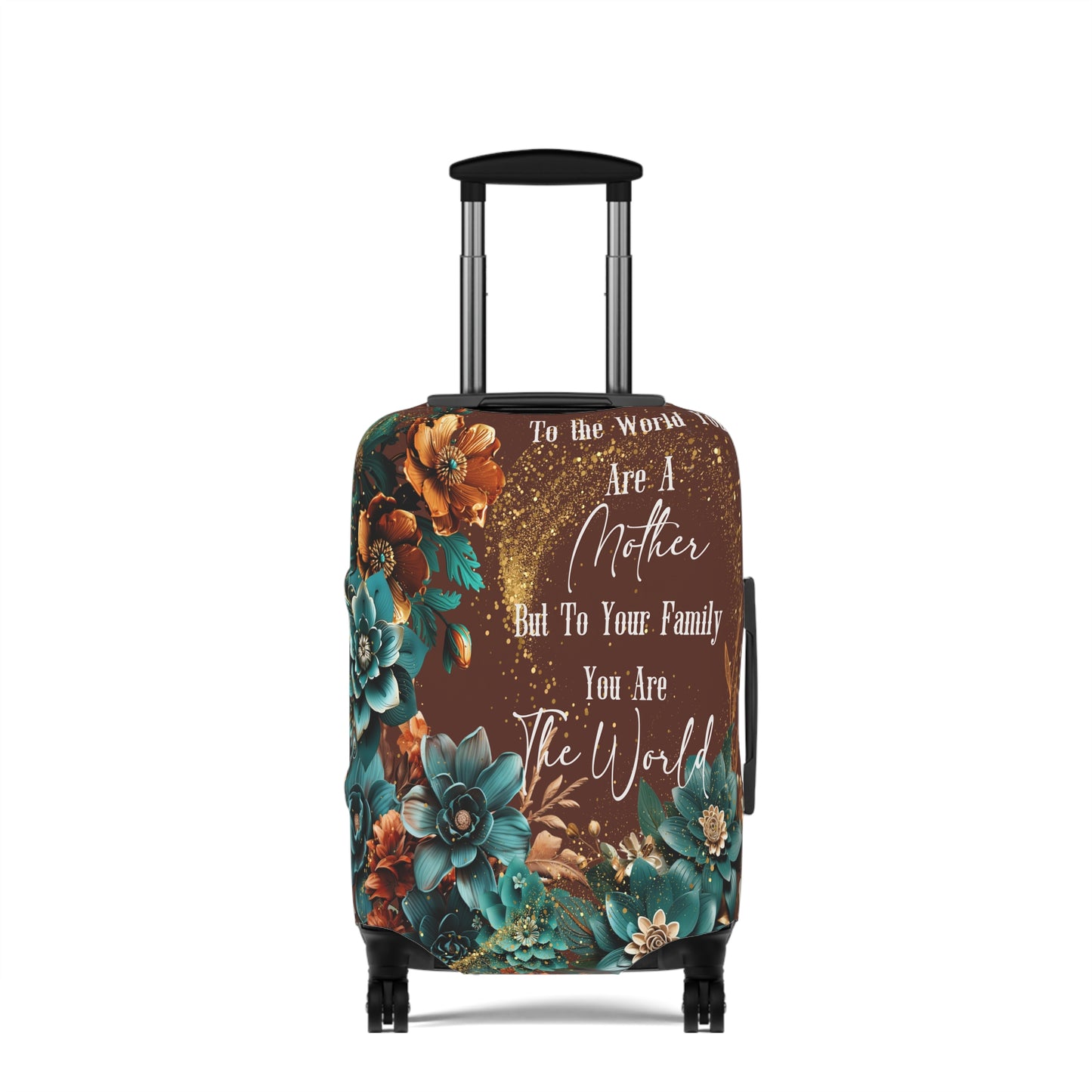 Luggage Cover, To the world you are a mother but to your family you are the world, awd-1708