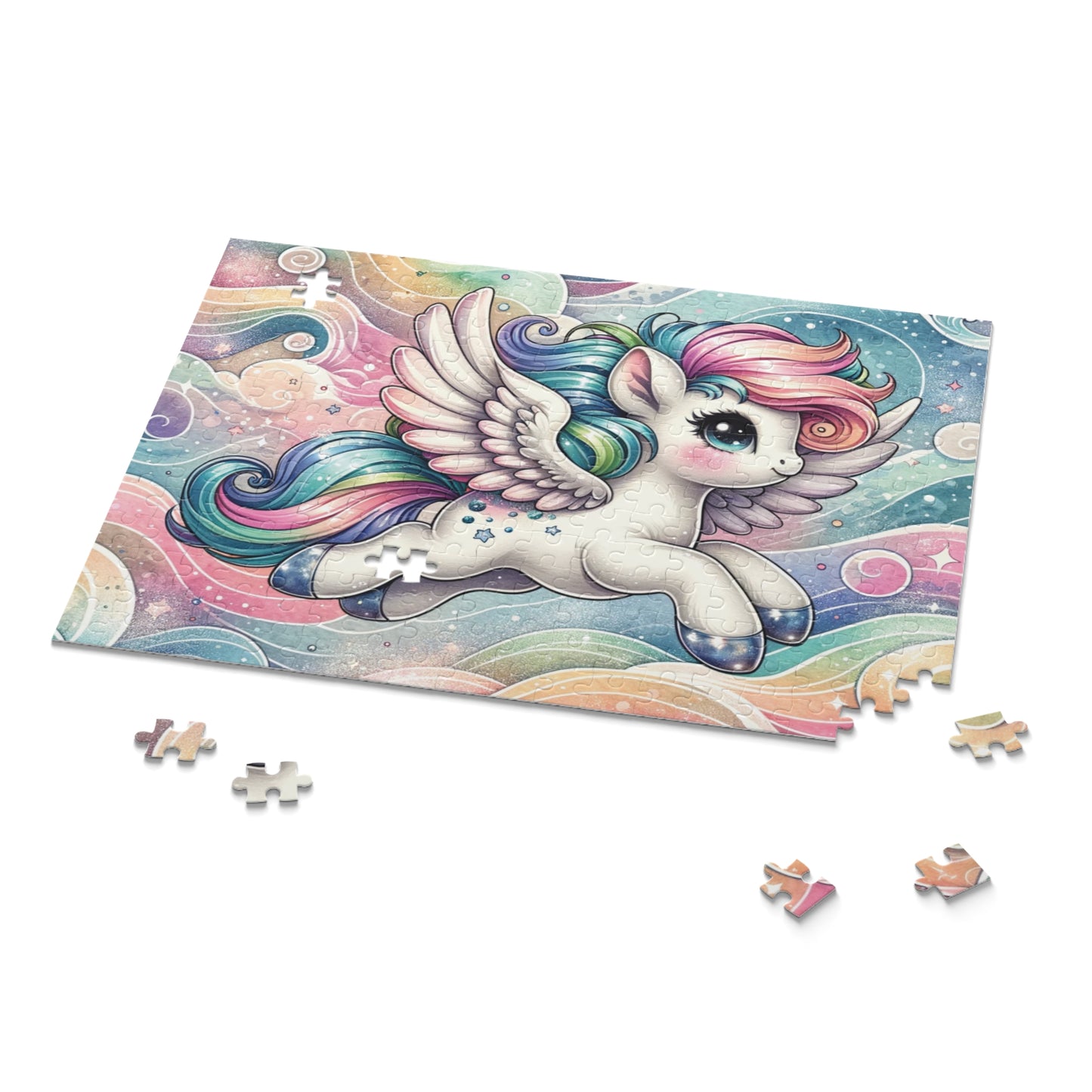 Puzzle, Rainbow Unicorn (120, 252, 500-Piece) awd-645