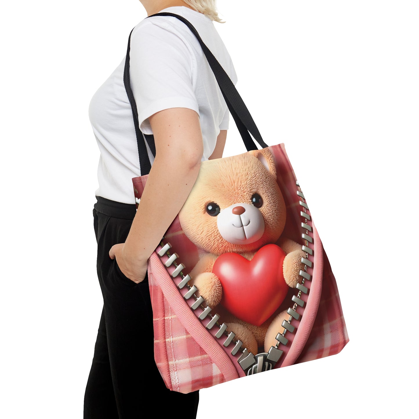 Tote Bag, Bear, Personalised/Non-Personalised Tote bag