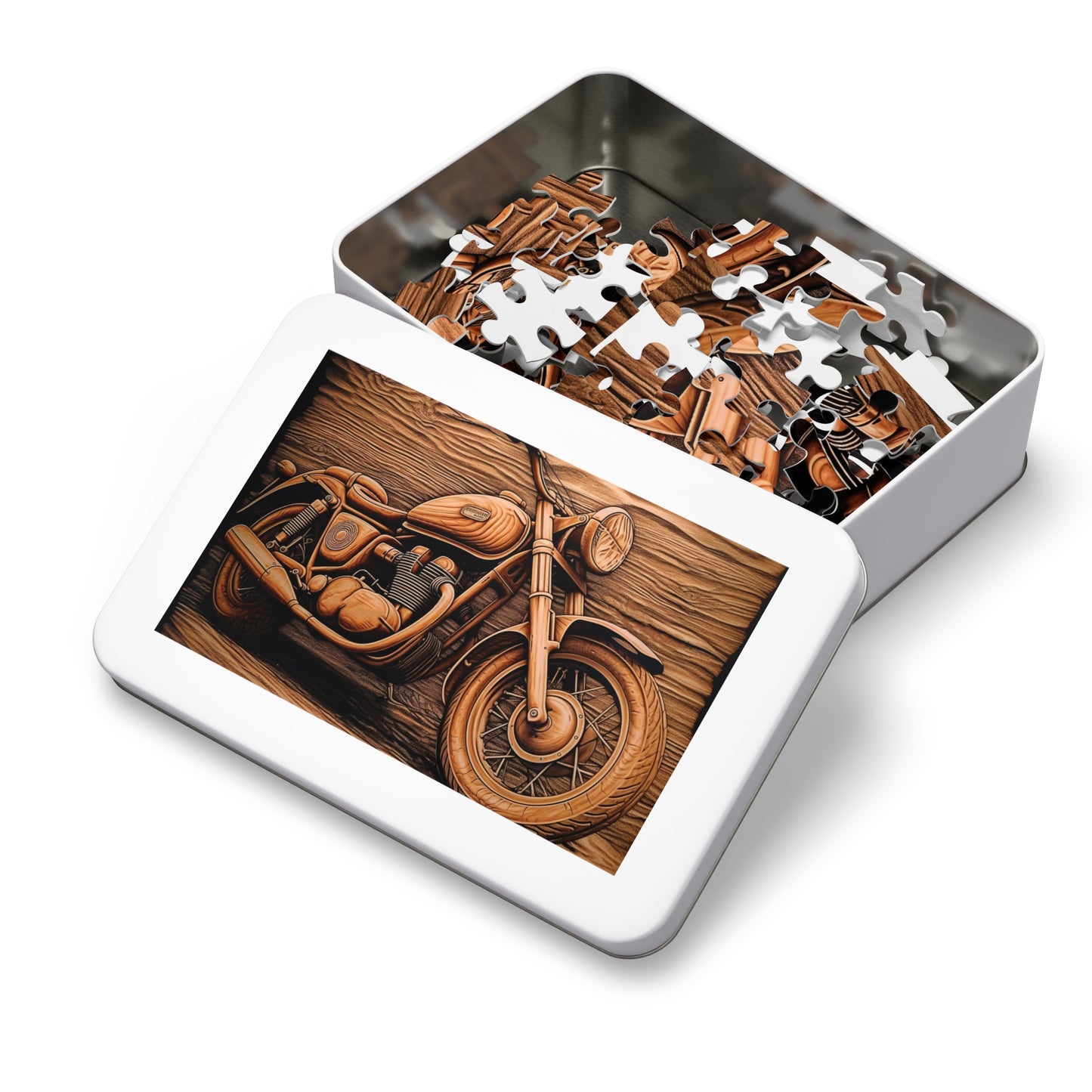 Jigsaw Puzzle, Motorbike, Personalised/Non-Personalised (30, 110, 252, 500,1000-Piece)