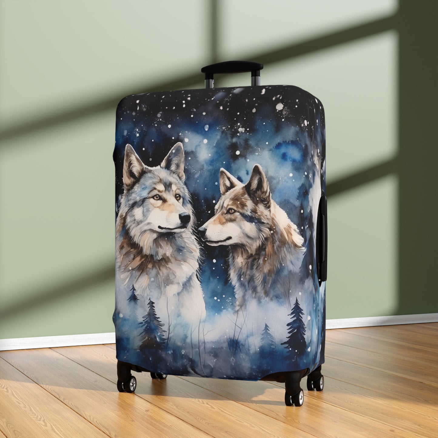 Luggage Cover, Wolves, awd-550