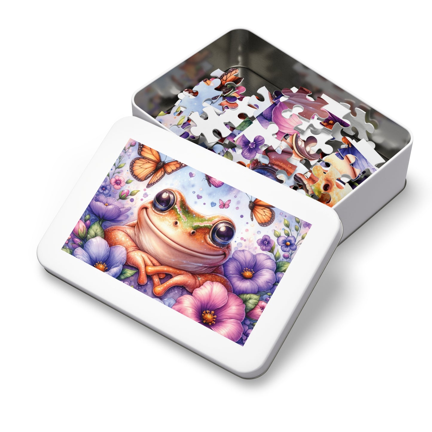 Jigsaw Puzzle, Frog, Personalised/Non-Personalised (30, 110, 252, 500,1000-Piece)