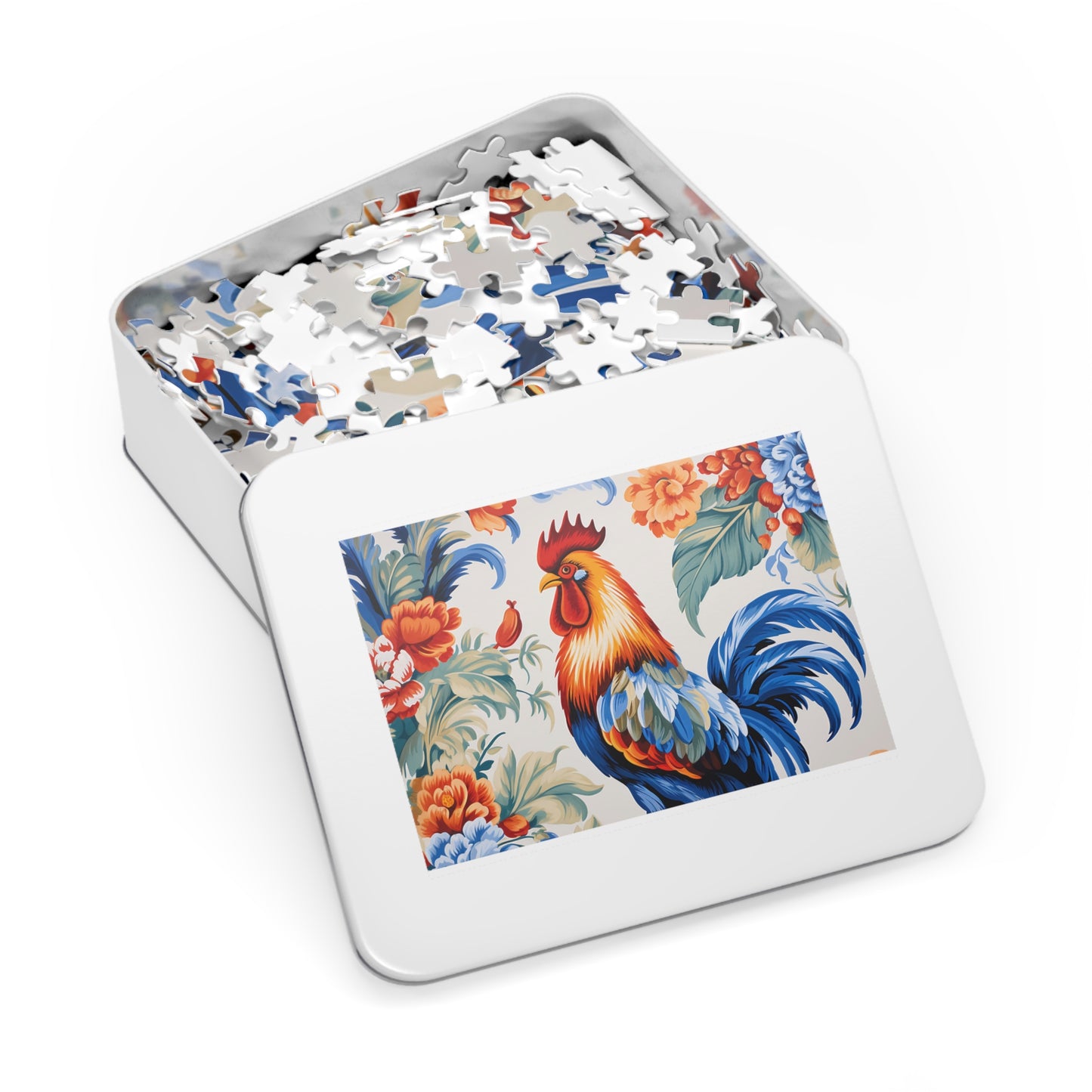 Jigsaw Puzzle, Chicken/Rooster, Personalised/Non-Personalised (30, 110, 252, 500,1000-Piece)