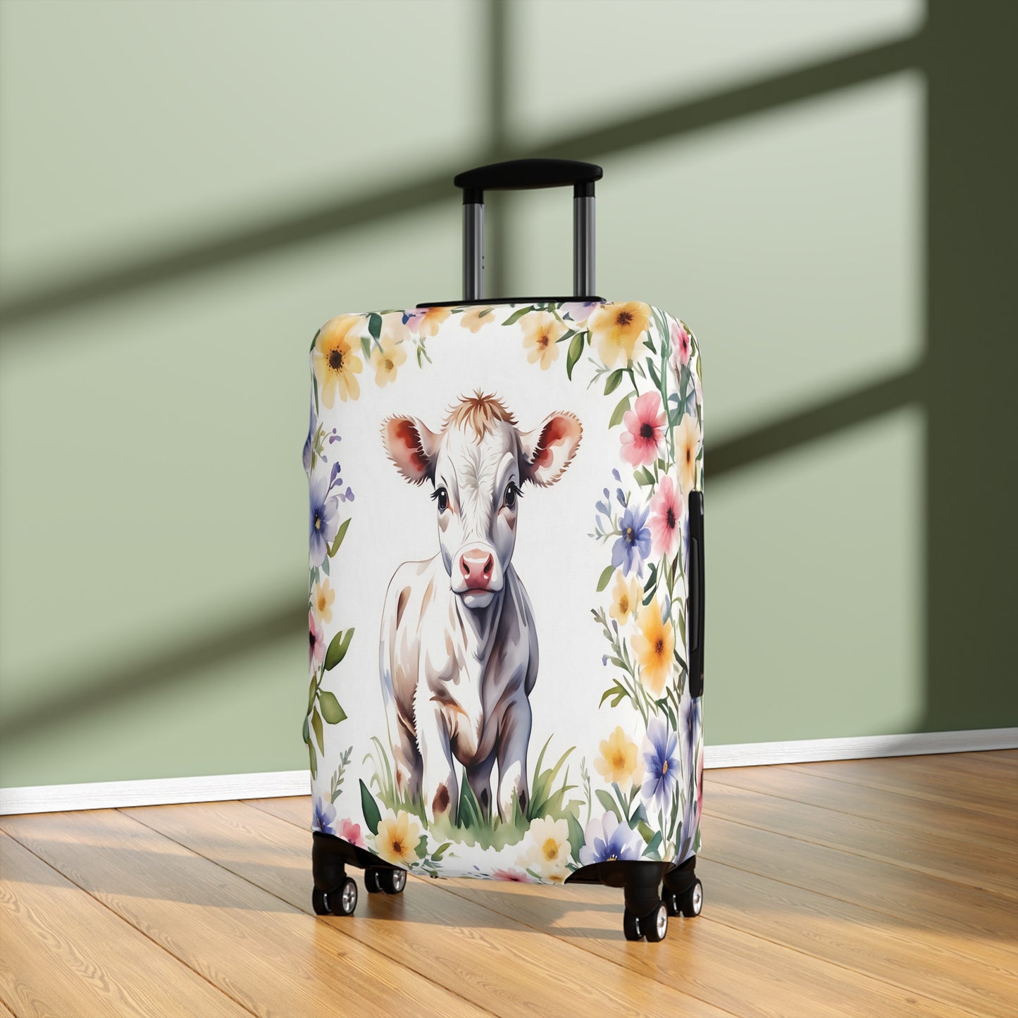 Luggage Cover, Cow, awd-306