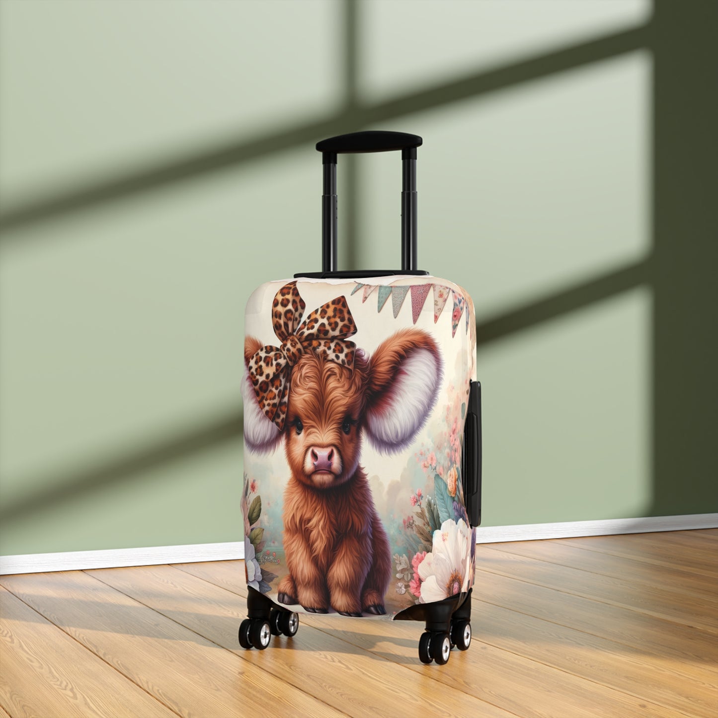 Luggage Cover, Highland Cow, awd-5016