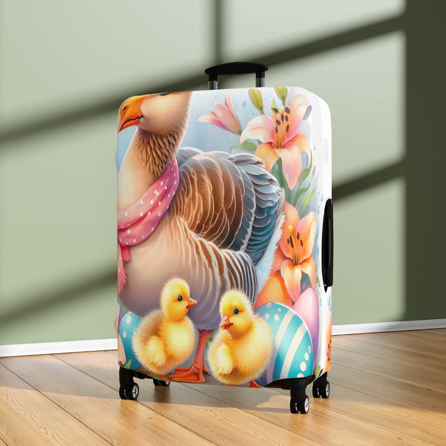 Luggage Cover, Easter, Duck, awd-1631