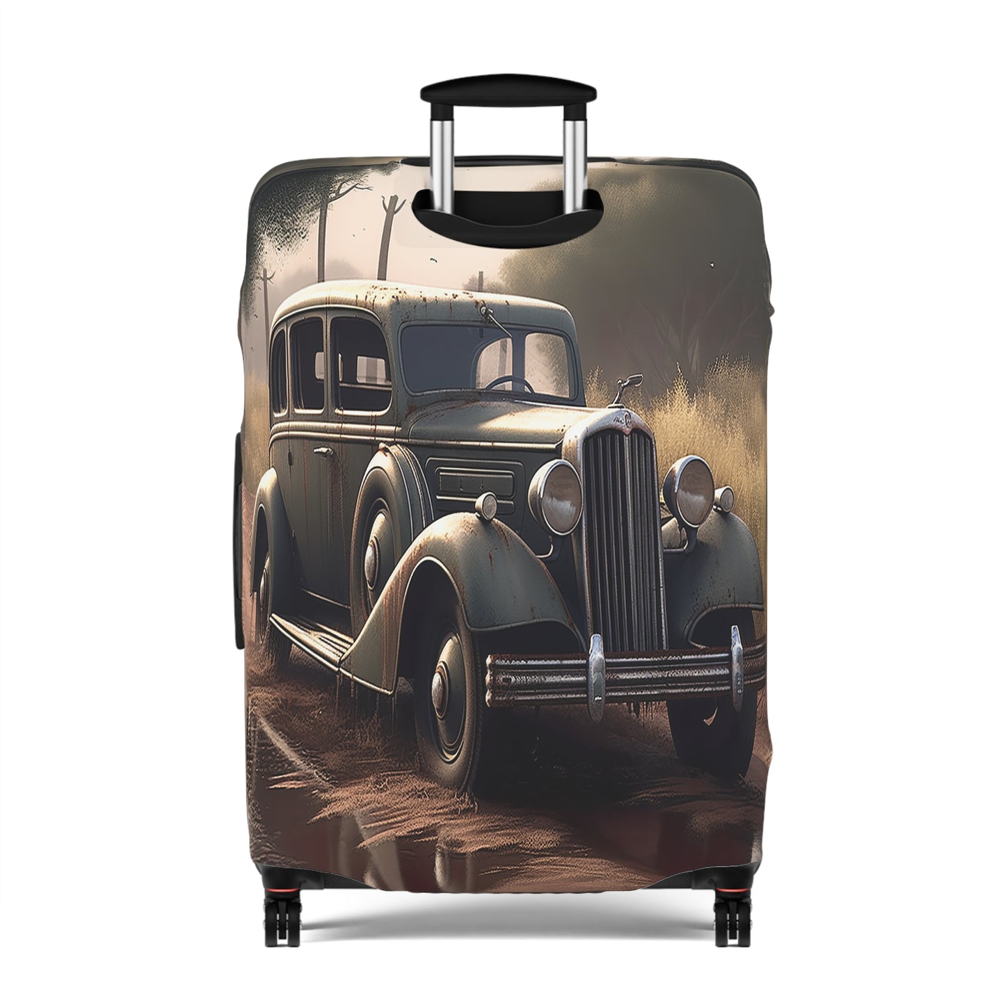 Luggage Cover, Vintage Car, awd-328