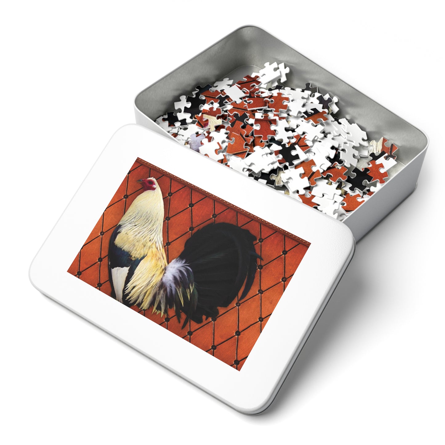 Jigsaw Puzzle, Western, Chicken/Rooster, Personalised/Non-Personalised (30, 110, 252, 500,1000-Piece)