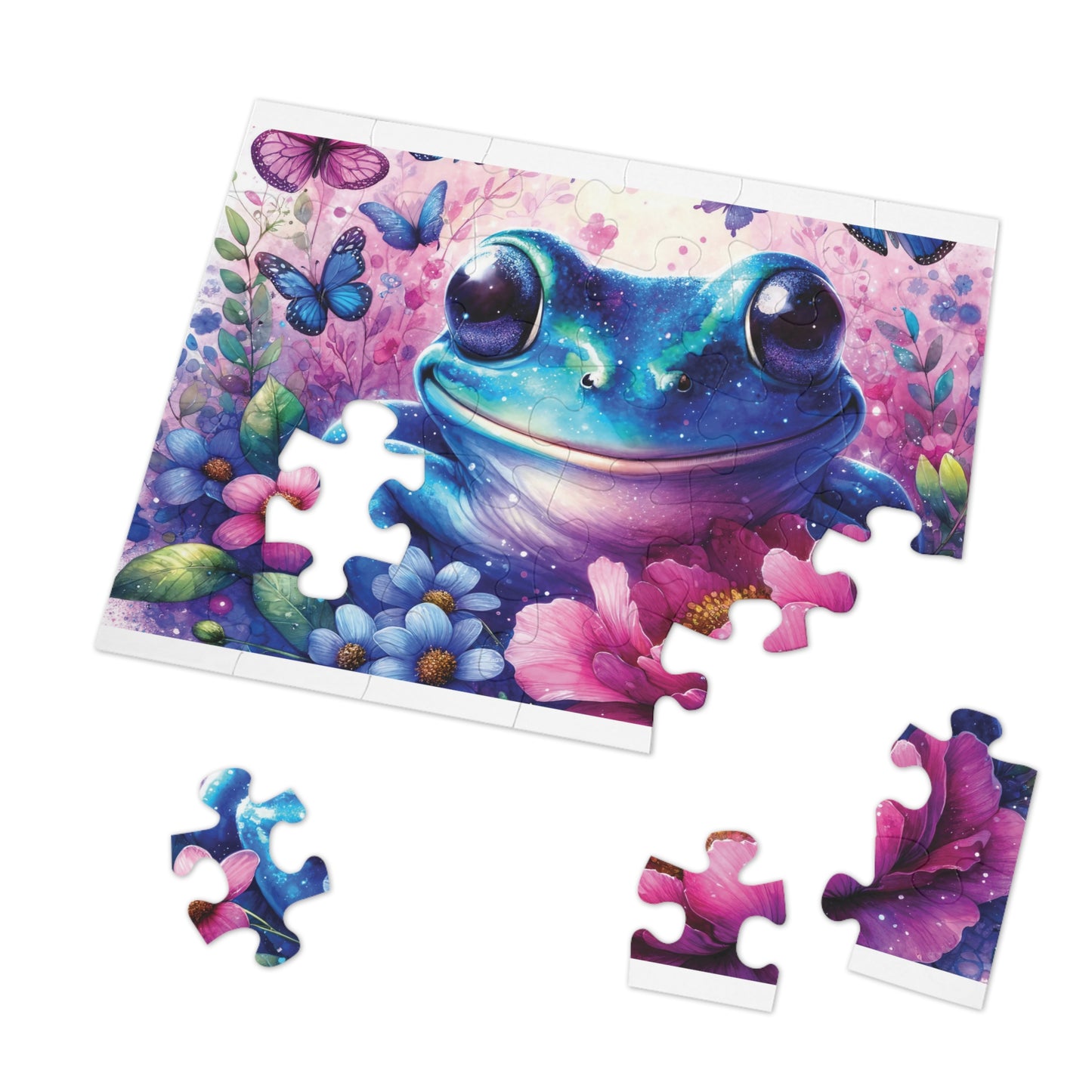 Jigsaw Puzzle, Frog, Personalised/Non-Personalised (30, 110, 252, 500,1000-Piece)