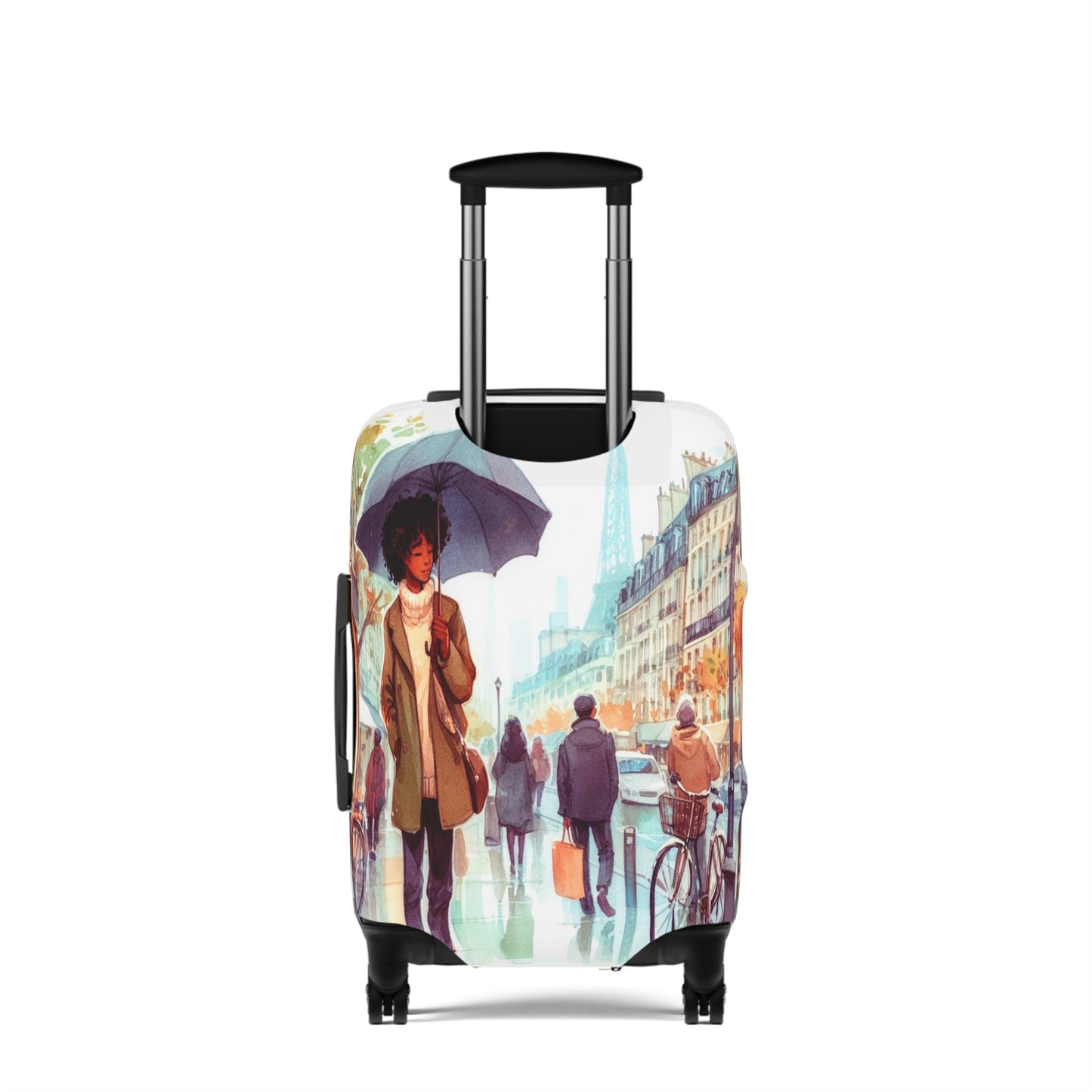 Luggage Cover, Just a Girl Who loves Travelling, awd-2111