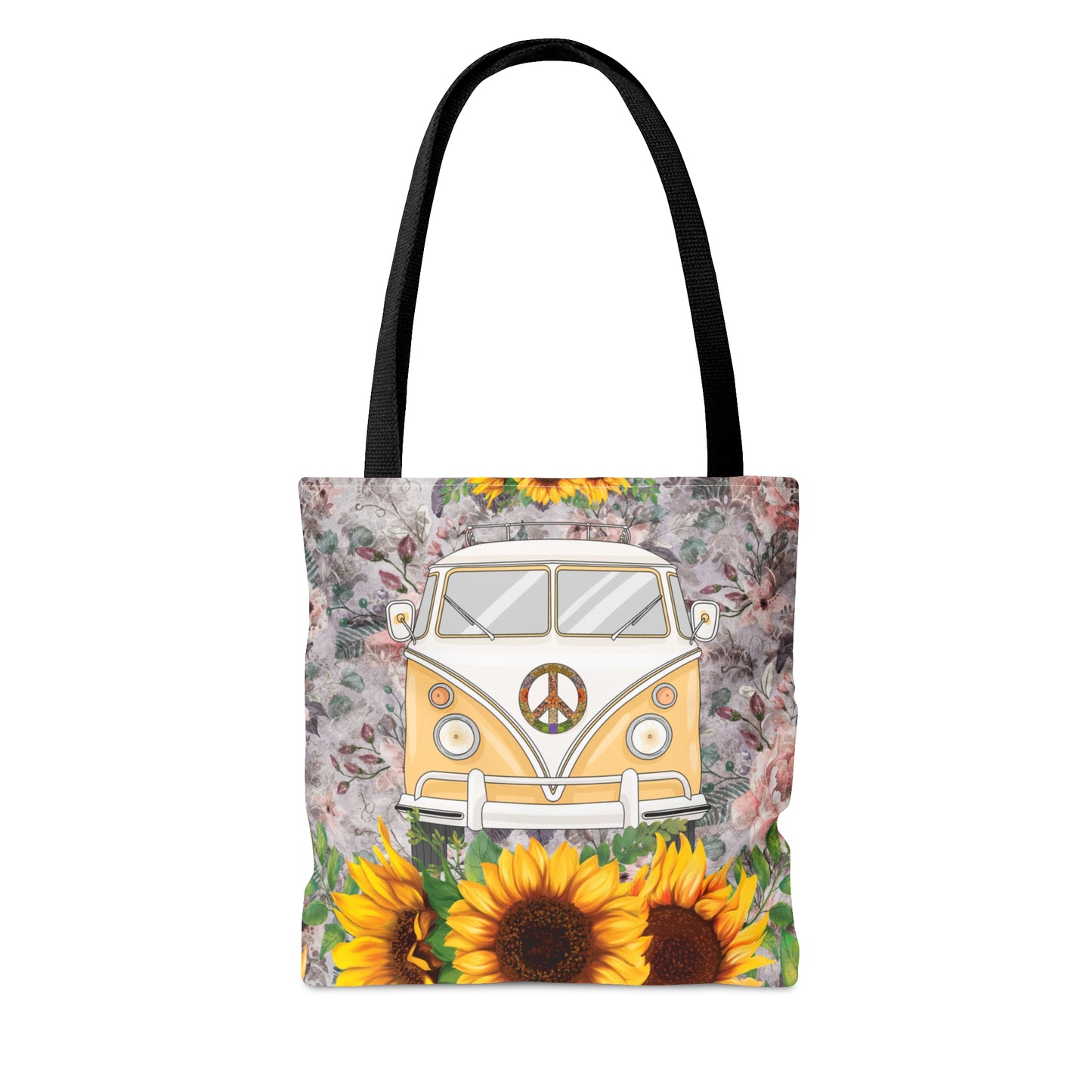 Tote Bag, Sunflowers, Combi Van Tote bag