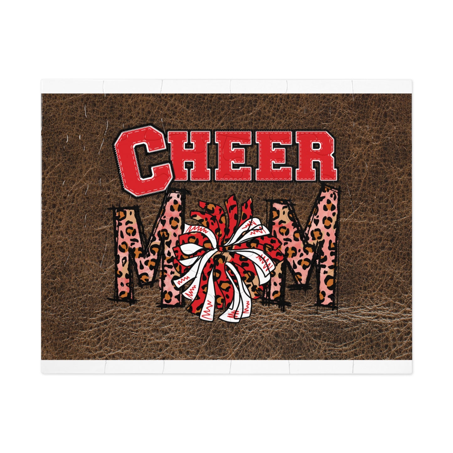 Jigsaw Puzzle, Cheer Mom, Personalised/Non-Personalised (30, 110, 252, 500,1000-Piece)