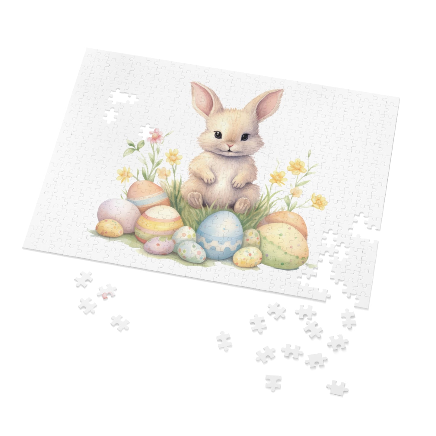 Jigsaw Puzzle, Easter, Easter Rabbit, Personalised/Non-Personalised (30, 110, 252, 500,1000-Piece)