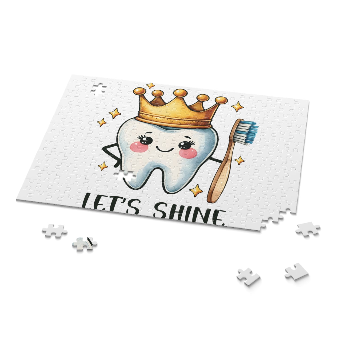 Personalised/Non-Personalised Puzzle, Dentist, Tooth (120, 252, 500-Piece)