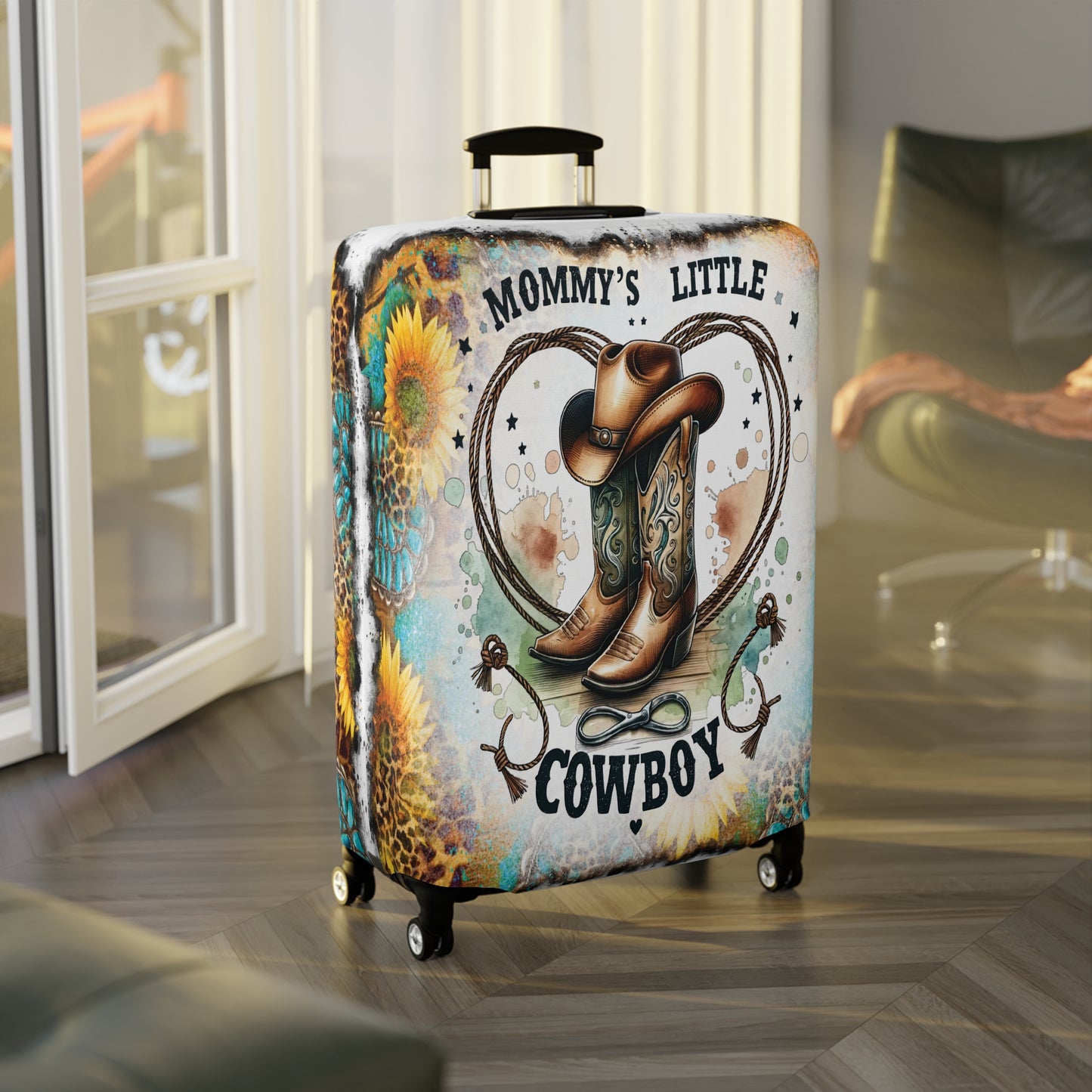 Luggage Cover, Country and Western, Mommy's Little Cowboy, awd-1028