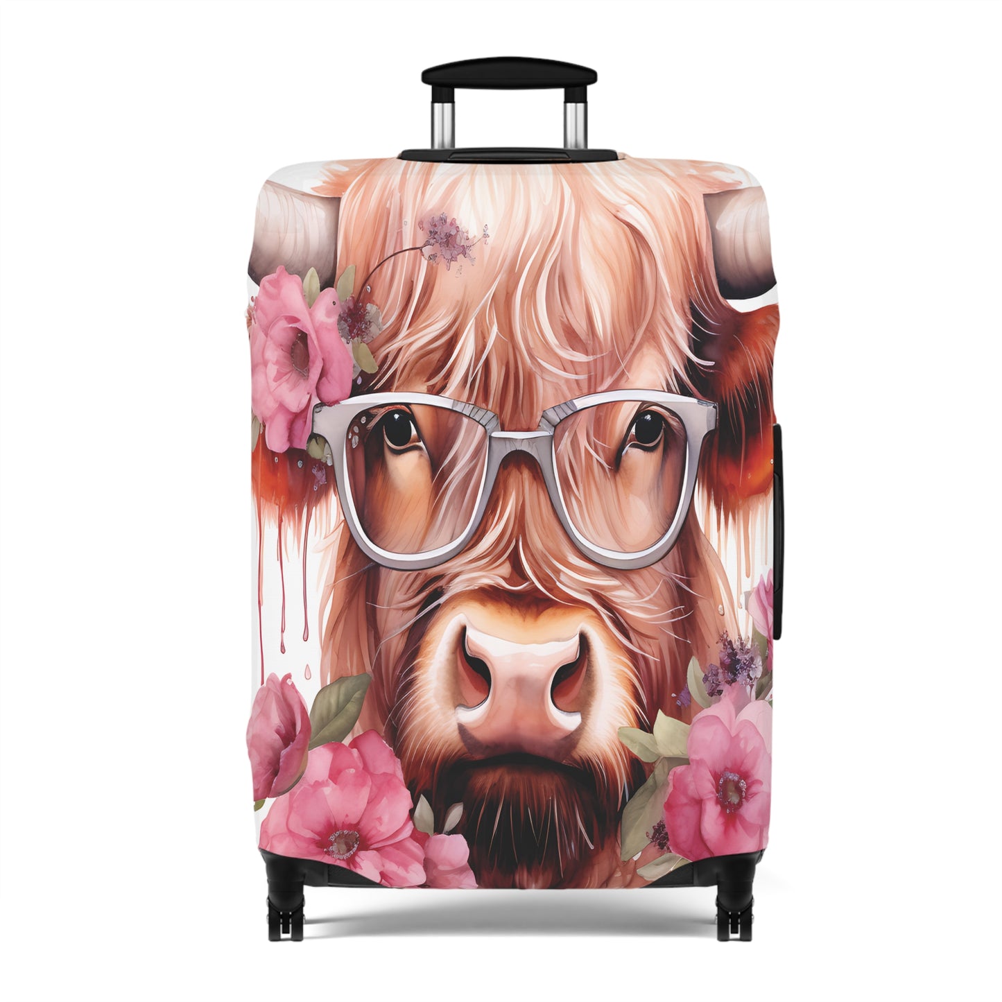 Luggage Cover, Highland Cow, awd-011