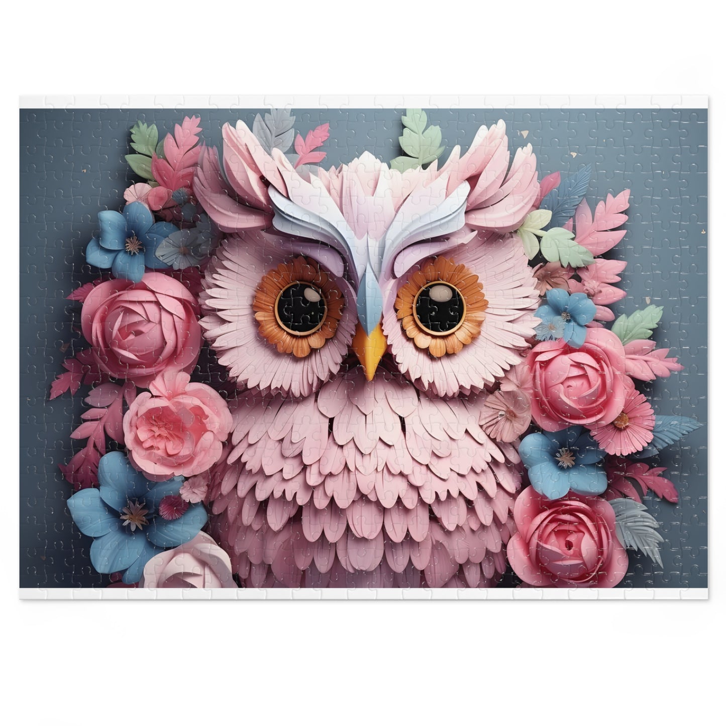 Jigsaw Puzzle, Owl, Personalised/Non-Personalised (30, 110, 252, 500,1000-Piece)