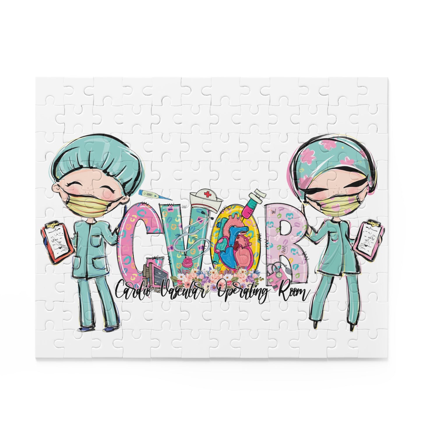 Puzzle,  Nurse, CVOR  (120, 252, 500-Piece) awd-620