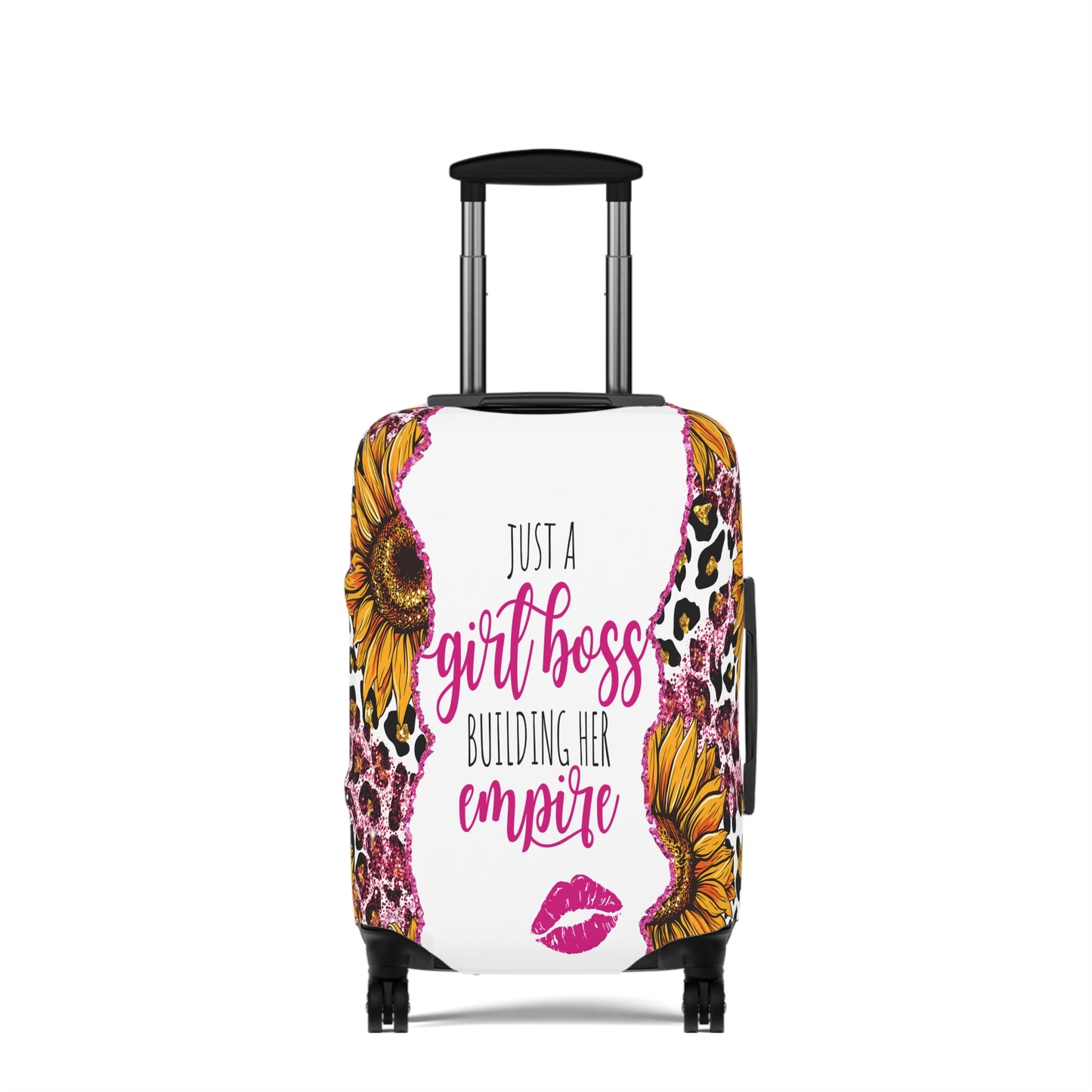 Luggage Cover, Just a Girl Boss building her Empire, awd-1696