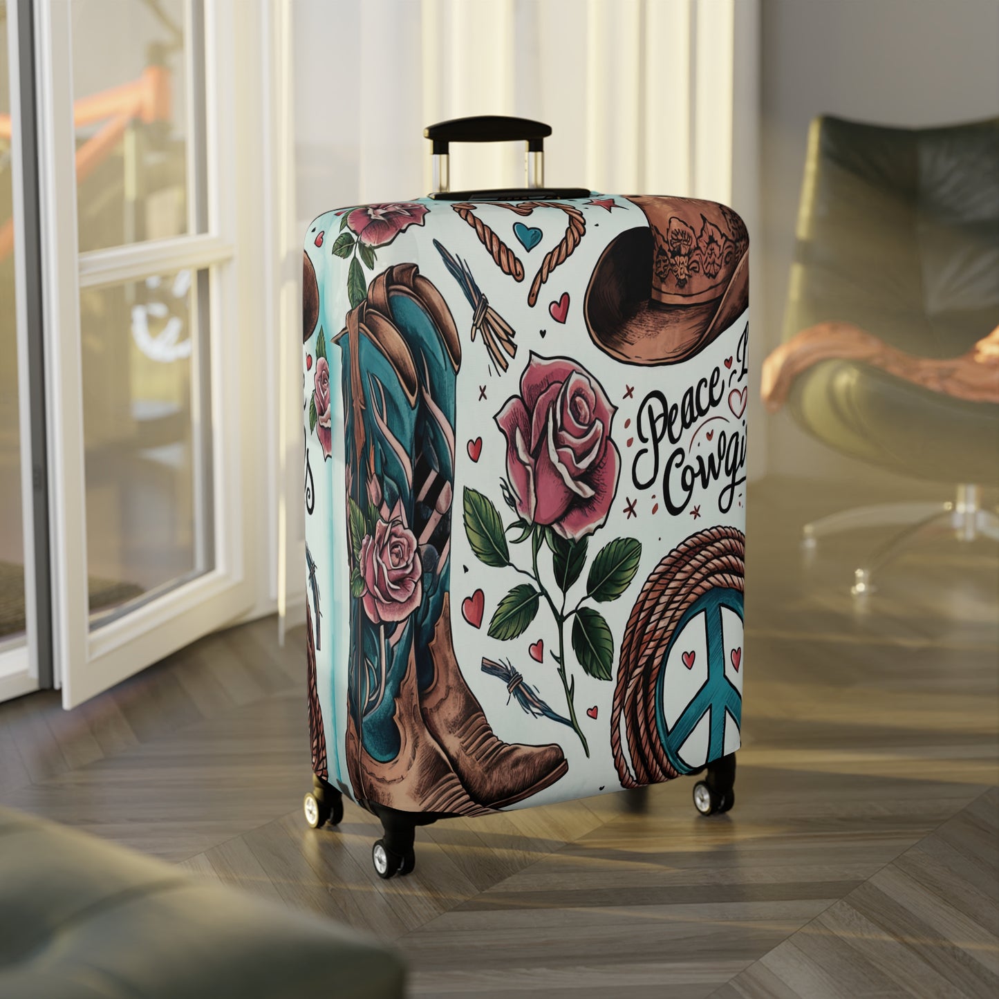 Luggage Cover, Country and Western, Country Girl, awd-1487