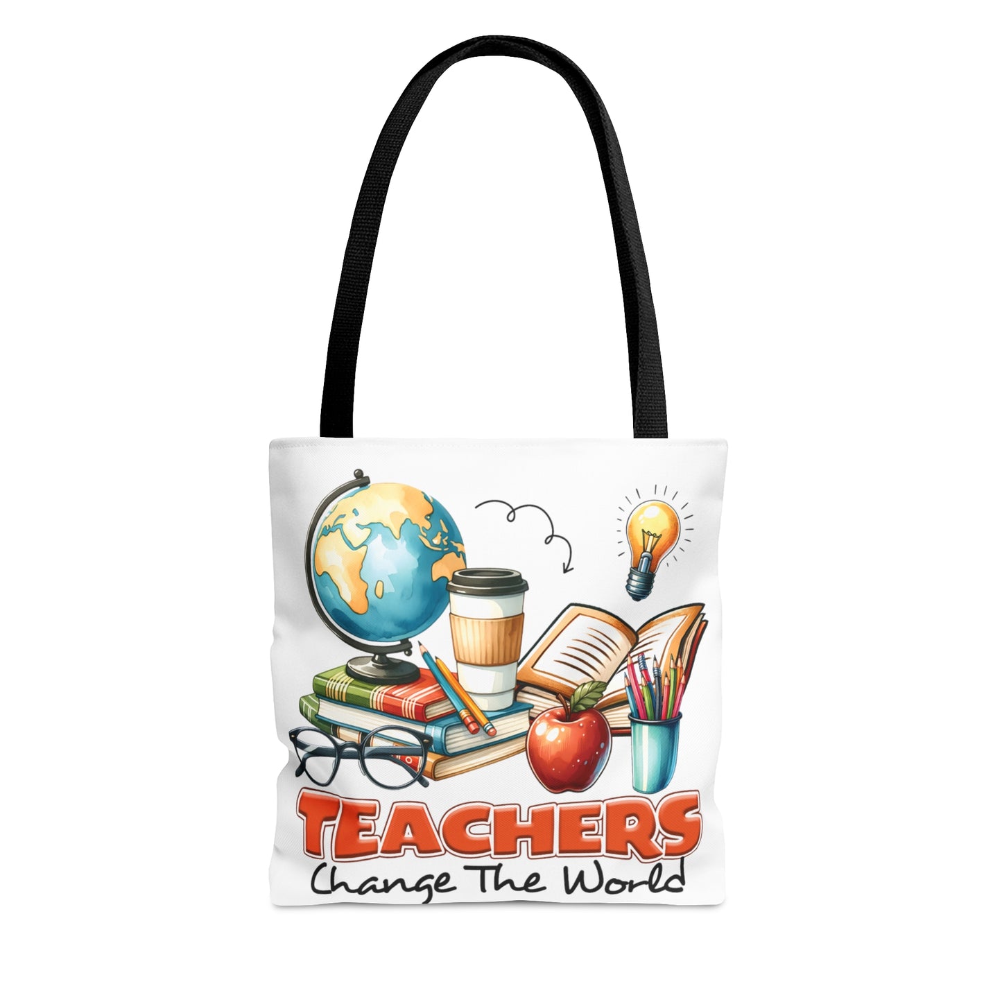 Tote Bag, Teacher, Teachers change the world Personalised/Non-Personalised Tote bag