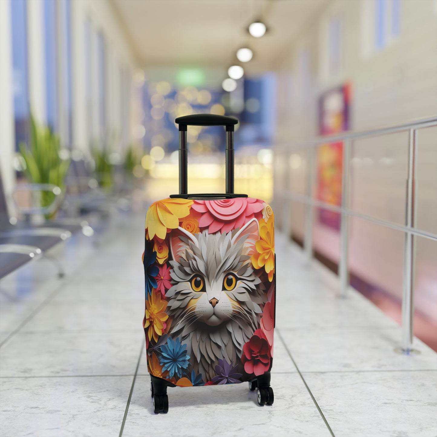 Luggage Cover, Cat, awd-423