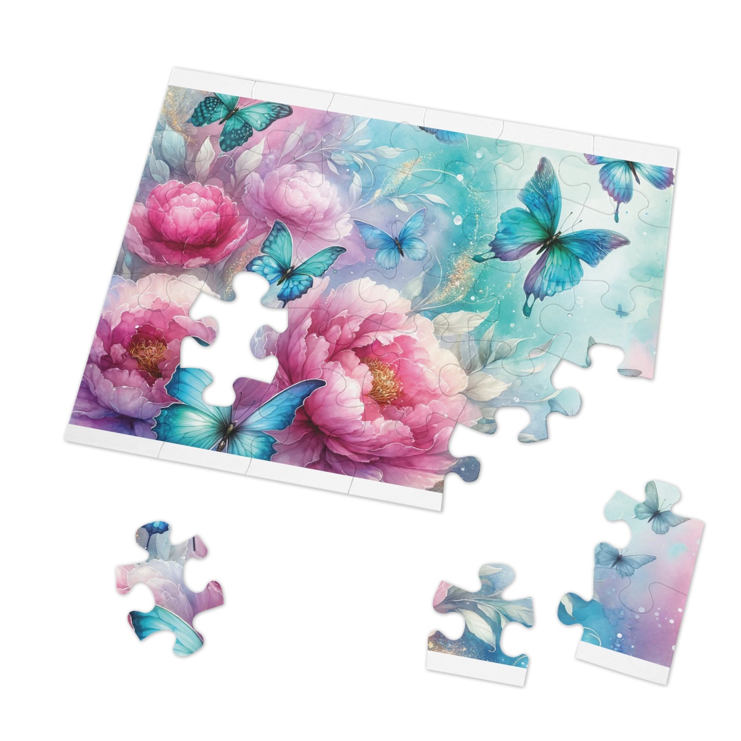 Jigsaw Puzzle, Butterfly Dreams, Personalised/Non-Personalised (30, 110, 252, 500,1000-Piece)