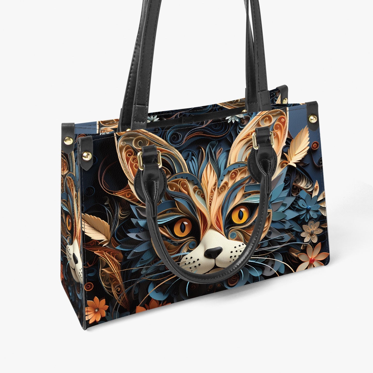 Women's Tote Bag - Long Strap Cat