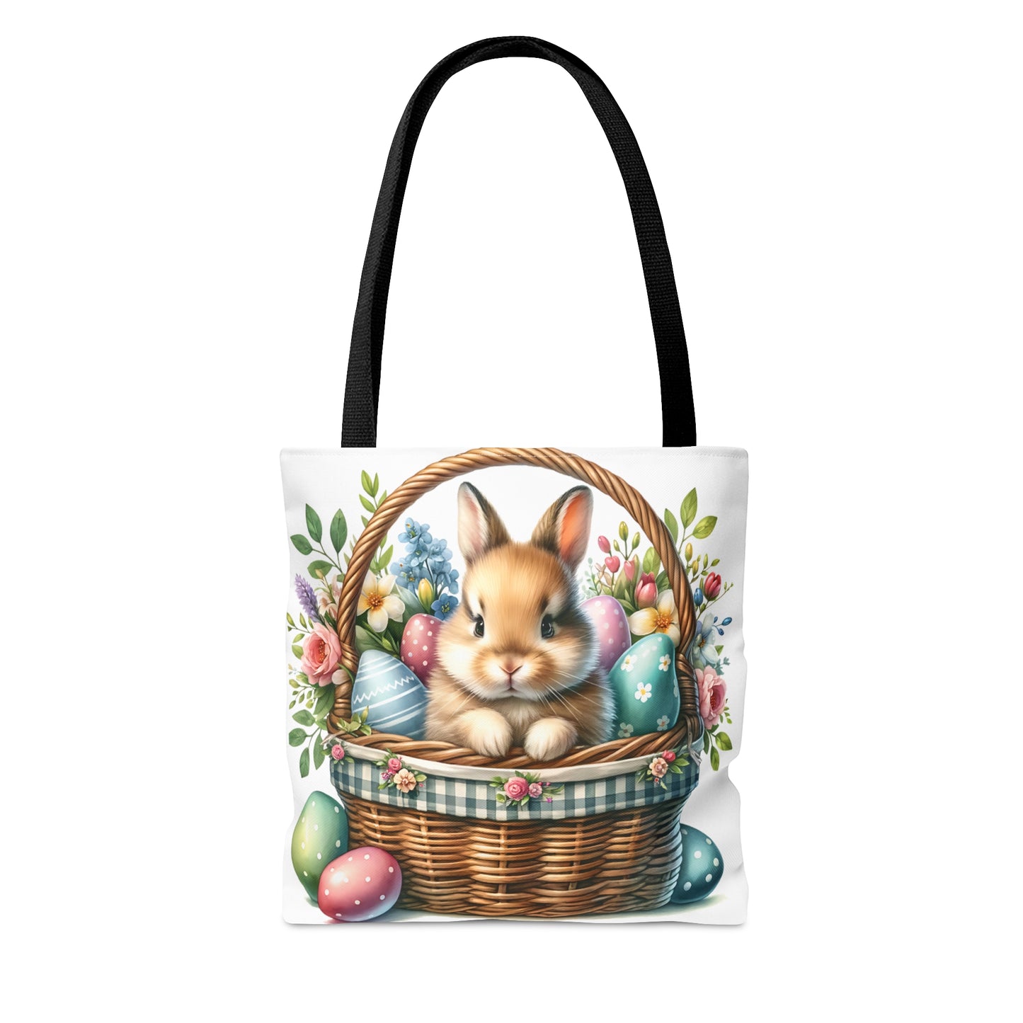 Tote Bag, Easter, Rabbit, Personalised/Non-Personalised Tote bag