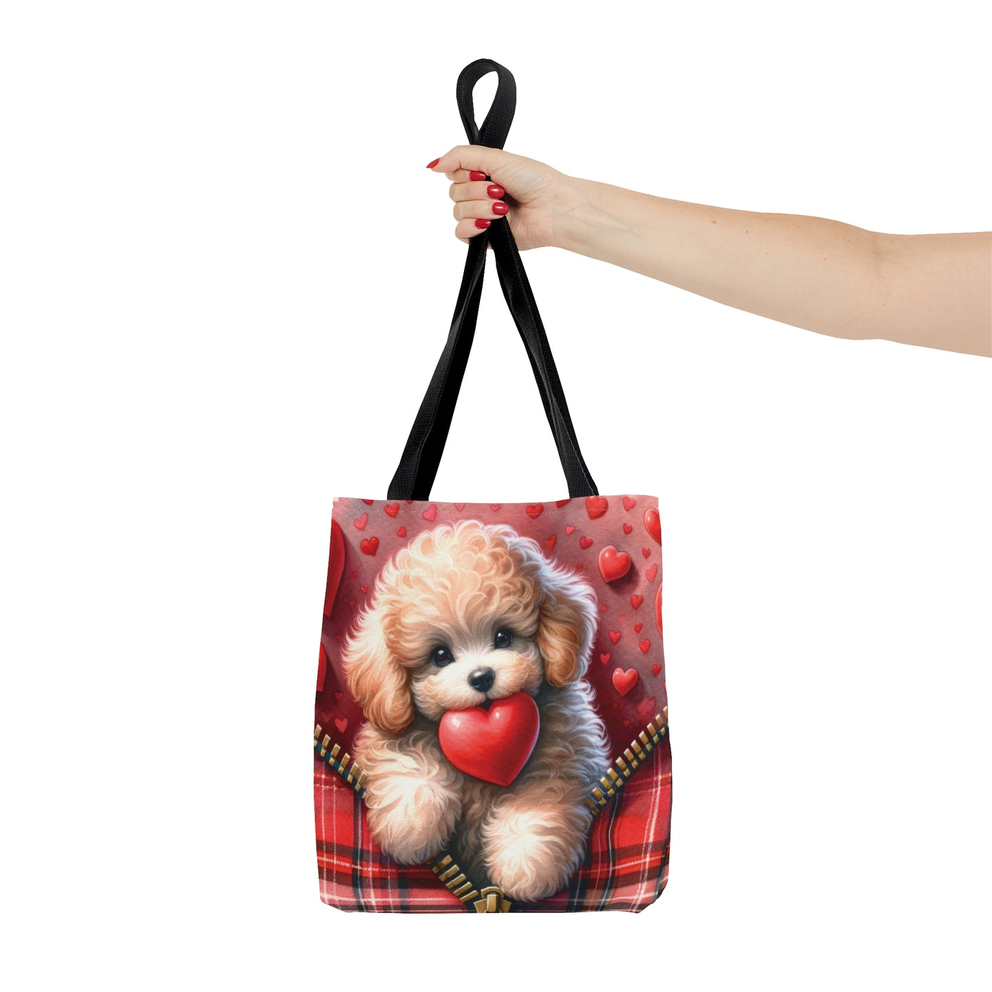 Tote Bag, Cute Dog, Personalised/Non-Personalised Tote bag