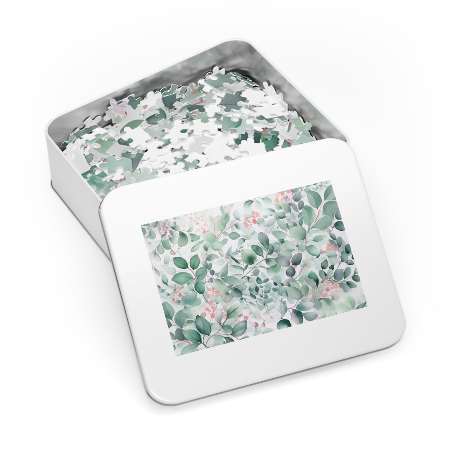 Jigsaw Puzzle, Eucalyptus Leaves, Personalised/Non-Personalised (30, 110, 252, 500,1000-Piece)