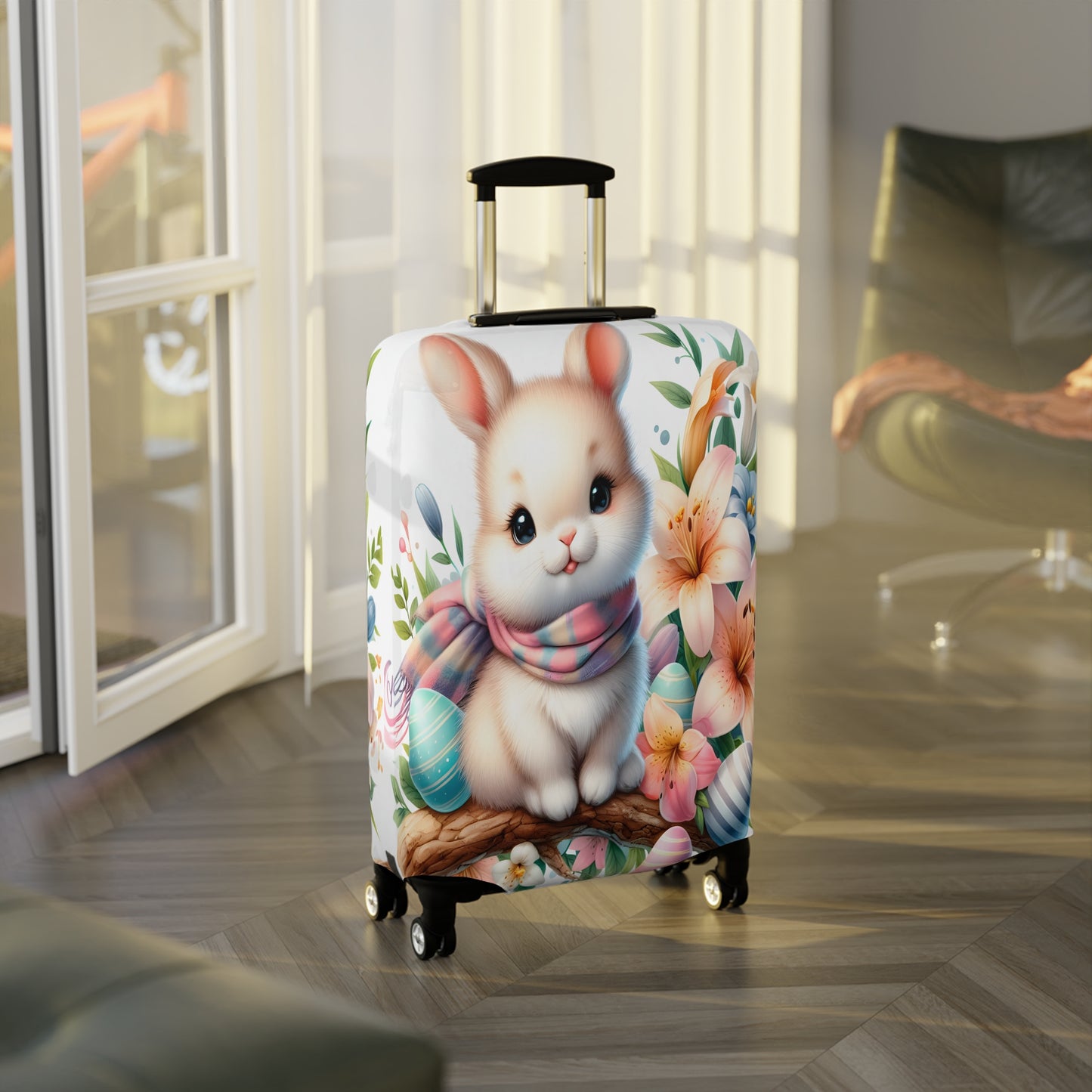 Luggage Cover, Easter, Rabbit, awd-1610