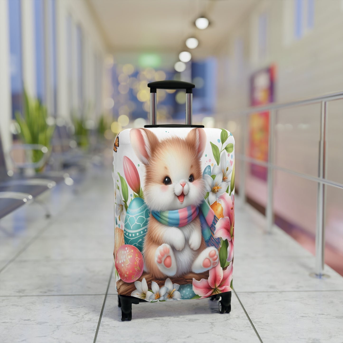 Luggage Cover, Easter, Rabbit, awd-1627