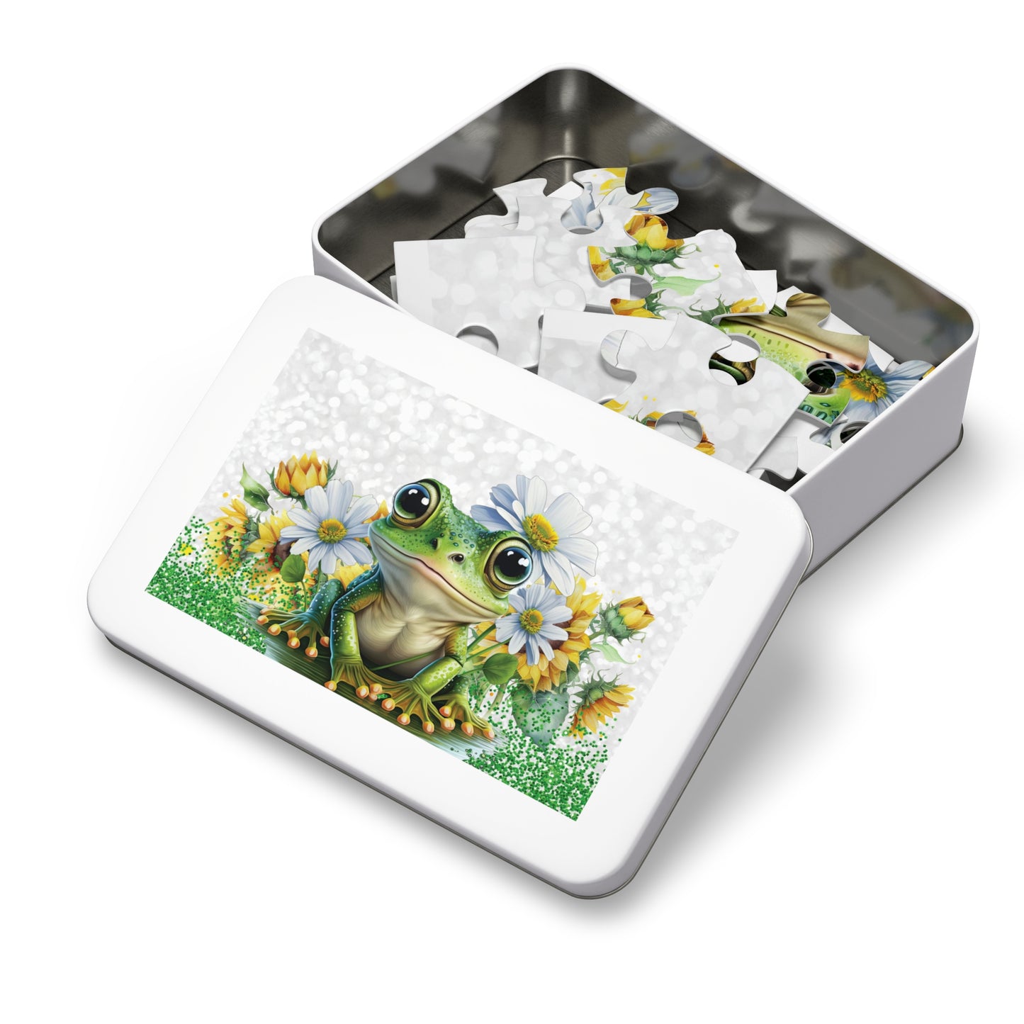 Jigsaw Puzzle, Frog, Personalised/Non-Personalised (30, 110, 252, 500,1000-Piece)