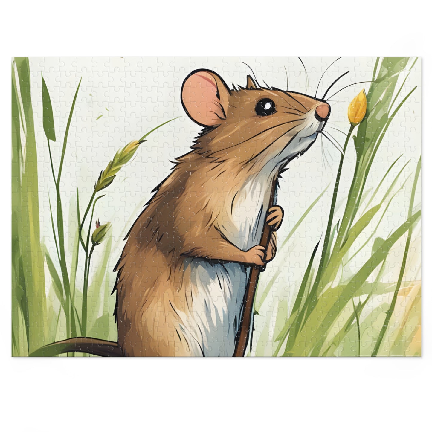 Puzzle, Mouse, Personalised/Non-Personalised (30, 110, 252, 500,1000-Piece)
