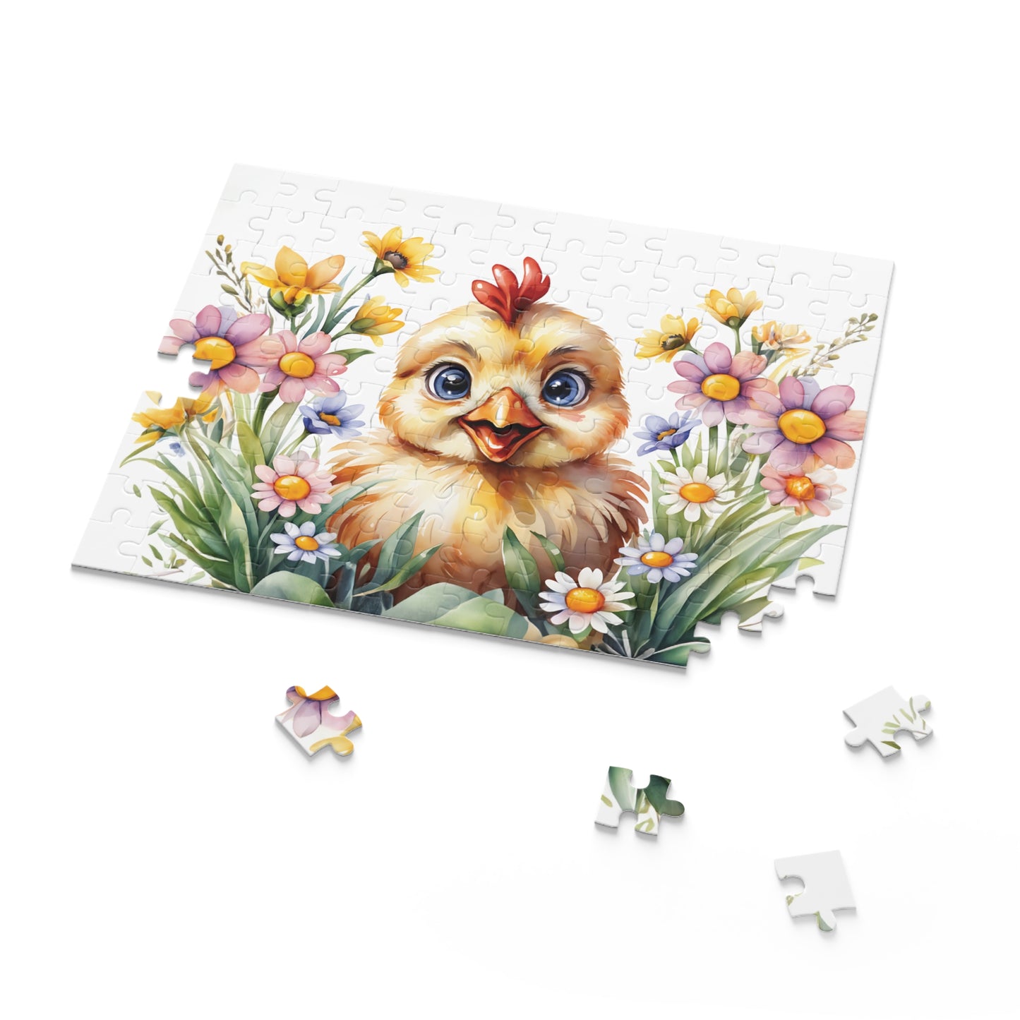 Personalised/Non-Personalised Puzzle, Chicken (120, 252, 500-Piece)