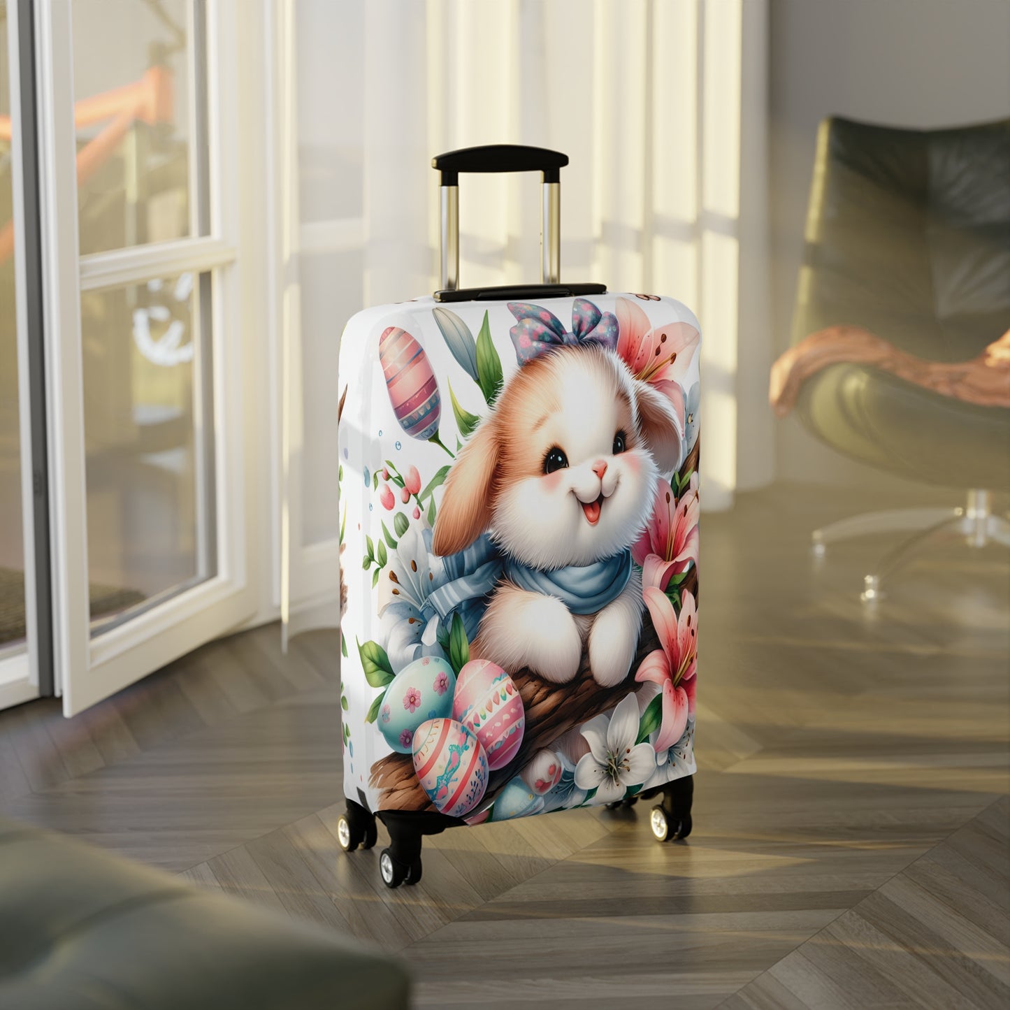 Luggage Cover, Easter, Rabbit, awd-1613