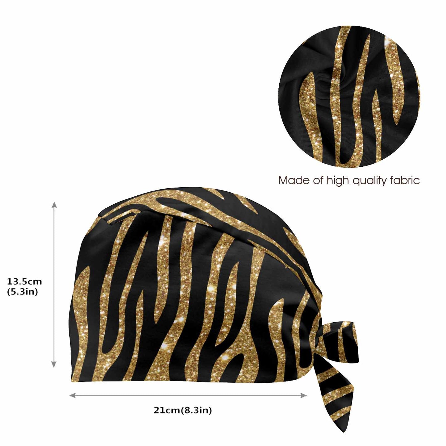 Nurse Scrub Cap Animal Print 14  Scrub Cap